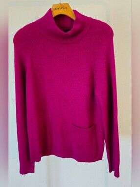 Halogen Women's Magenta Sweater Size Small